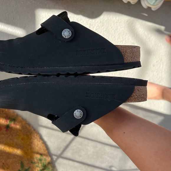 Birkenstock Boston Black VEGAN - Picture 4 of 9